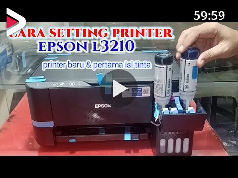 Cara Setting Pertama Printer Epson L Baru Lengkap Jelas Ii Cara Isi