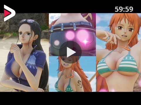 One Piece Odyssey Nami Nico Robin Montage P Fps Hd Dideo