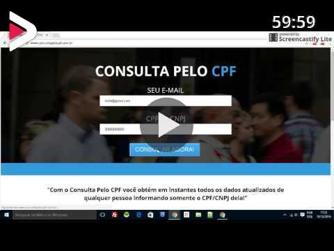 Como Consultar CPF na Receita Federal دیدئو dideo