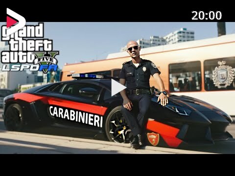 Gta Mod Ita Lamborghini Aventador Carabinieri Sirena Italiana Gta Lspdfr Ita Polizia