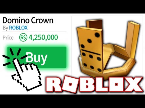 sweet taste Record Retention BUYING A DOMINO CROWN!! *SUPER EXPENSIVE ITEM* (Roblox) دیدئو dideo