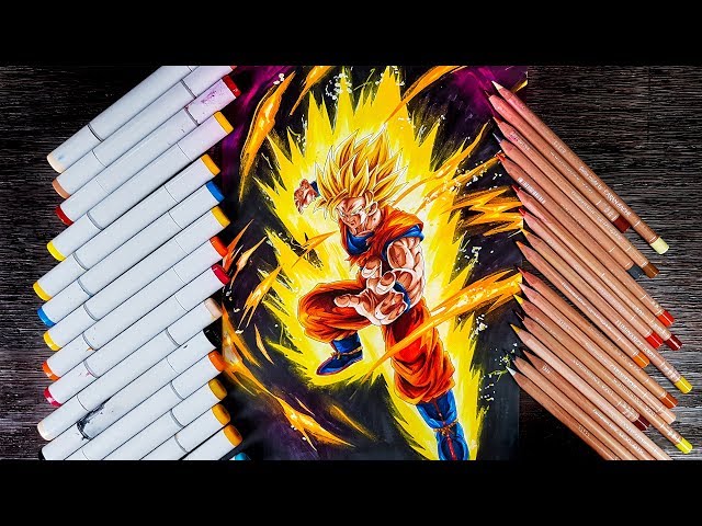 Drawing Goku Ssj 2 دیدئو dideo