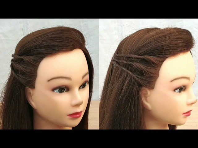 Easy Cute Hairstyle For Girls || Beautiful hairstyle\Simple Hairstyle\Hairstyle  girl دیدئو dideo