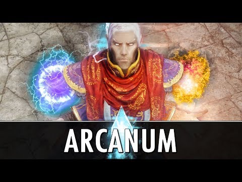 Skyrim Mod: Arcanum - A New Age of Magic دیدئو dideo