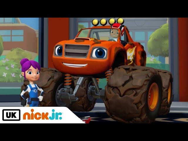 Blaze and the Monster Machines | Trouble at the Truck Wash | Nick Jr. UK  دیدئو dideo
