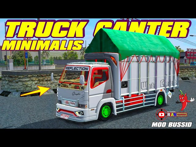 Download mod bussid truck canter cabe knalpot serigala