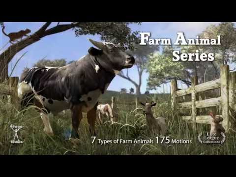 iClone 3D Animation Animal Video - Old MacDonald's Farm دیدئو dideo