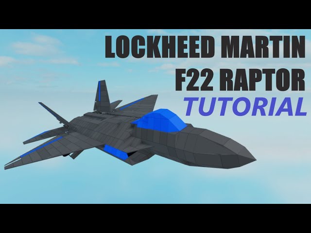 Lockheed Martin F22 Raptor [Tutorial] Plane Crazy دیدئو dideo