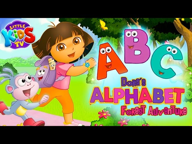 Dora the Explorer - ABC Nursery Rhymes COLLECT | Dora Alphabet Forest  Adventure دیدئو dideo