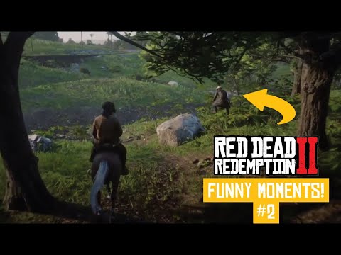 RED DEAD REDEMPTION 2 -- Funny Moments #2 (Random Fails Compilation) دیدئو  dideo