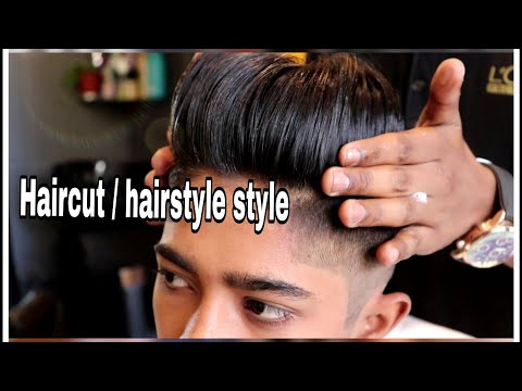 Fade hair cut for Indian boys / 2018 new hairstyle / kmp vlogs / hairstyle  دیدئو dideo