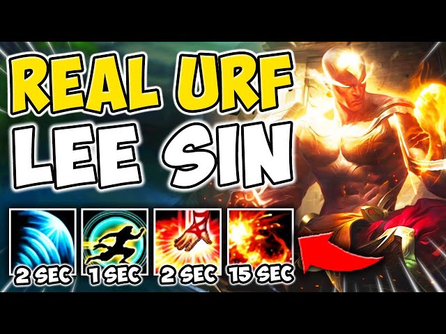 REAL URF IS BACK! LEE SIN URF = INSANE OUTPLAYS (80% CDR) - League of  Legends دیدئو dideo