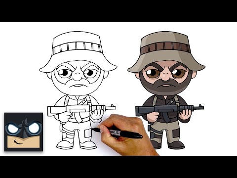 How To Draw Captain Price | Call of Duty دیدئو dideo