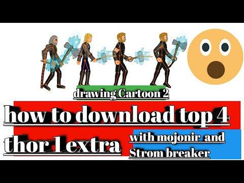 epi 13/ How to download top 4 thor 1 extra drawing Cartoon 2 دیدئو dideo