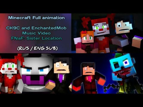 RUS/ENG SUB] Minecraft | FNaF: SL Music Video | Full Animation |  [EnchantedMob & CK9C] دیدئو dideo