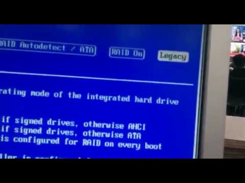 AHCI BIOS not installed