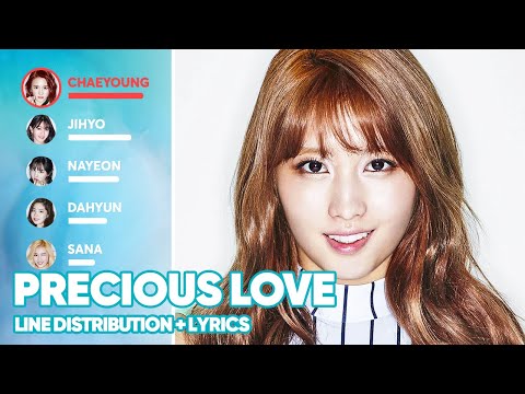 TWICE - Precious Love (Line Distribution + Lyrics Color Coded) PATREON  REQUESTED دیدئو dideo