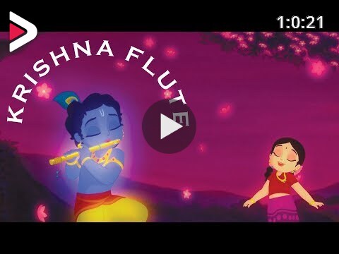 ONE HOUR LITTLE KRISHNA FLUTE MUSIC دیدئو dideo