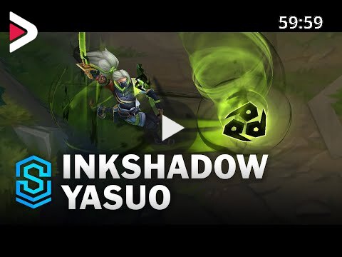 Inkshadow Yasuo Skin Spotlight - Pre-Release - PBE Preview - League of ...