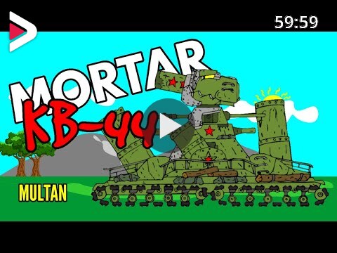 How To Draw a Cartoon Tank KV-44 Morty | MULTAN Tank - Cartoons About Tanks  دیدئو dideo