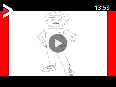 How to draw Rudra - Step by Step Drawing دیدئو dideo